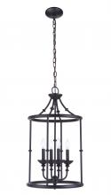 Craftmade 53734-FB - Marlowe 4 Light Foyer in Flat Black