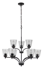Craftmade 50229-FB - Tyler 9 Light Chandelier in Flat Black