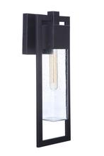 Craftmade ZA4014-MN - Perimeter 1 Light Medium Outdoor Wall Lantern in Midnight