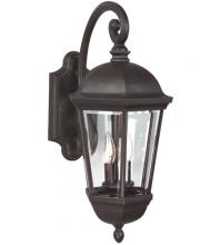 Craftmade Z3014-OBO - Britannia 3 Light Medium Outdoor Wall Lantern in Oiled Bronze Outdoor