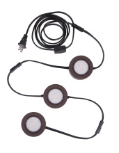 Craftmade CPK1103-BZ-LED - 2.75" LED Under Cabinet Puck in Bronze, 3 pack