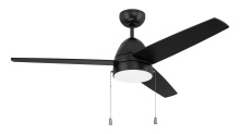 Craftmade CZY52FB3 - 52" Ceiling Fan w/Blades, 3 CCT LED Disk, AC motor, Pull Chain