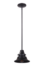 Craftmade Z4421-MN - Union 1 Light Large Outdoor Pendant in Midnight