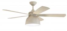 Craftmade VEN52CW5 - 52" Ventura in Cottage White w/ Cottage White/Dark Driftwood Blades