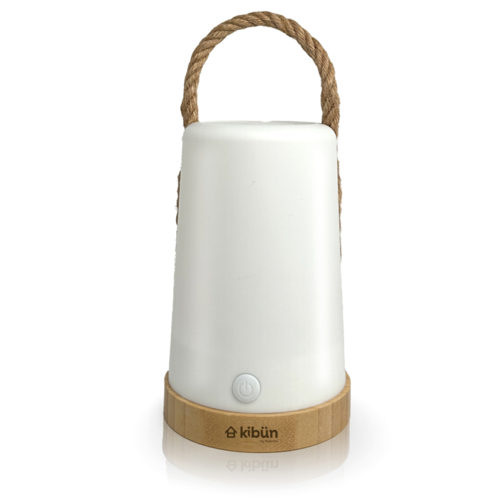 K80160 CORDLESS TABLE LAMP GROOVE WHITE