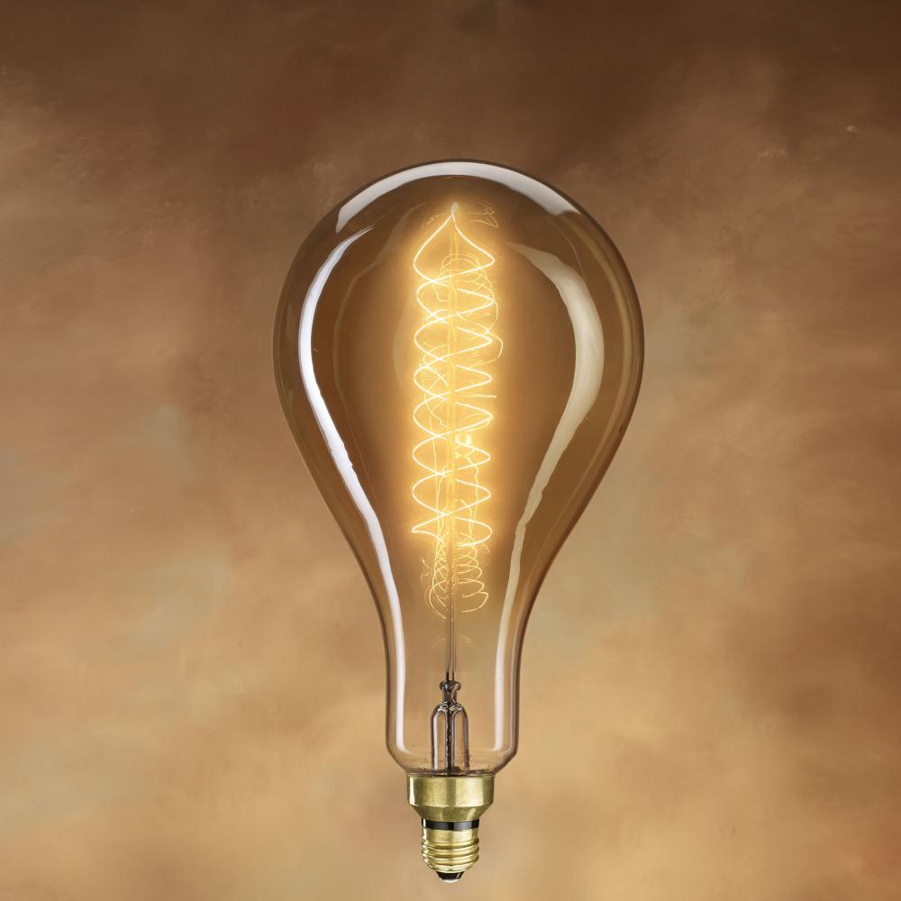 137101 60W PEAR SHAPED GRAND NOSTALGIC SPIRAL E26 120V