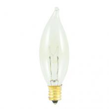 Bulbrite 493115 - 493115 15W CA8 FLAME CLEAR E12 120V