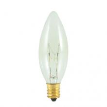 Bulbrite 400125 - 400125 25W B8 CLEAR E12 130V