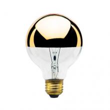Bulbrite 712424 - 712424 40W G25 HALF GOLD E26 120V