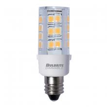 Bulbrite 770584 - 770584 4.5W LED E12 CLEAR 3000K 120V DIMMABLE