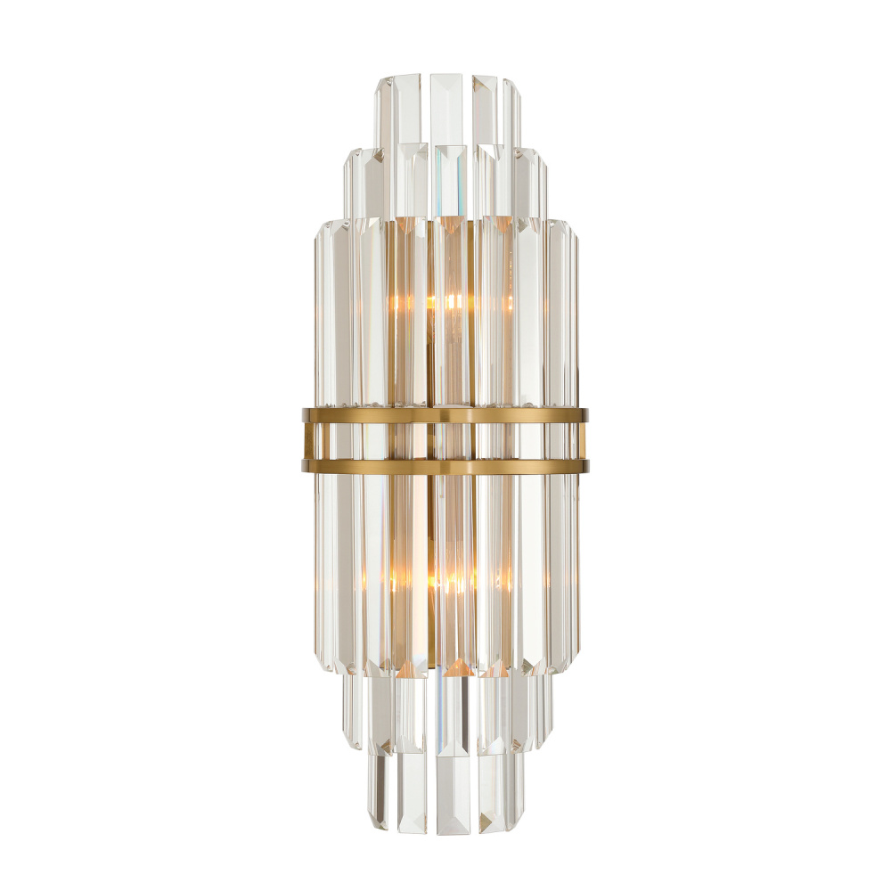 Hayes 7.5'' Aged Brass Sconce