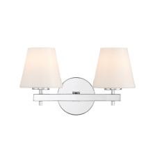 Crystorama COL-202-CH - Colton 16'' Polished Chrome Sconce