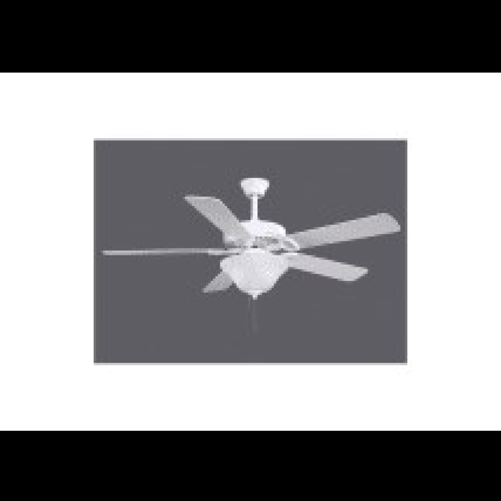America - 52" Builder Fan - LED Light Kit - Gloss White Finish