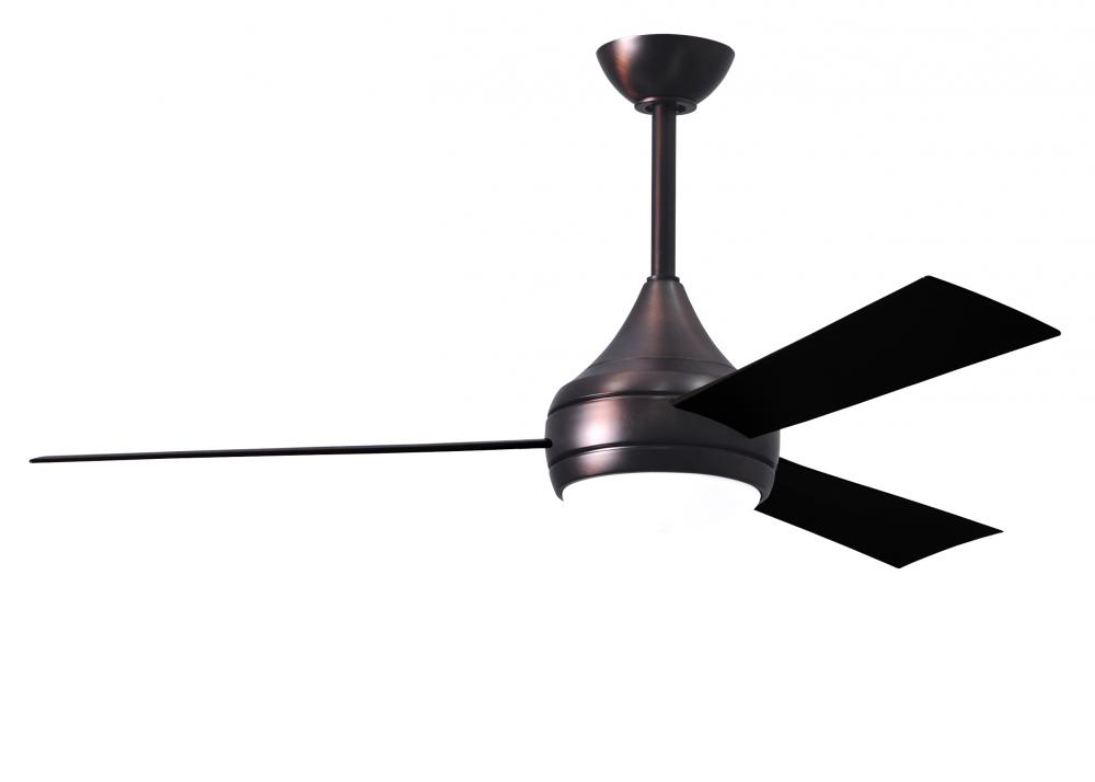 Donaire wet location 3-Blade paddle fan constructed of 316 Marine Grade Stainless Steel