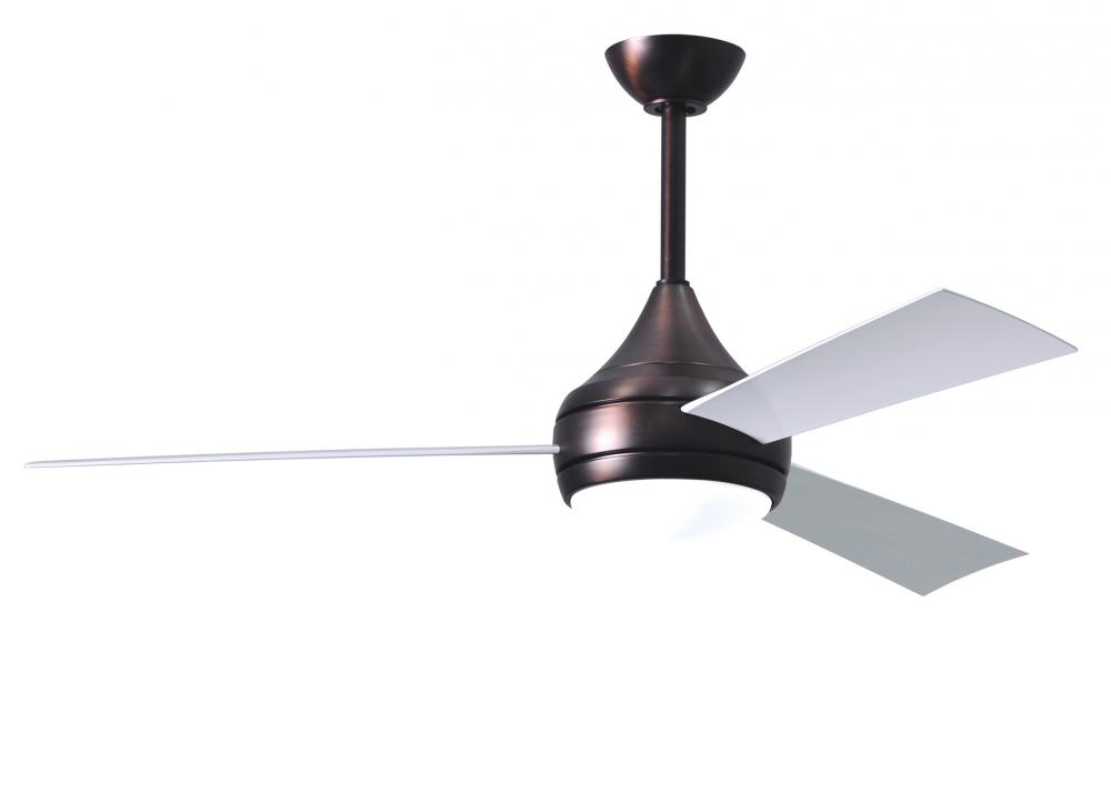 Donaire wet location 3-Blade paddle fan constructed of 316 Marine Grade Stainless Steel