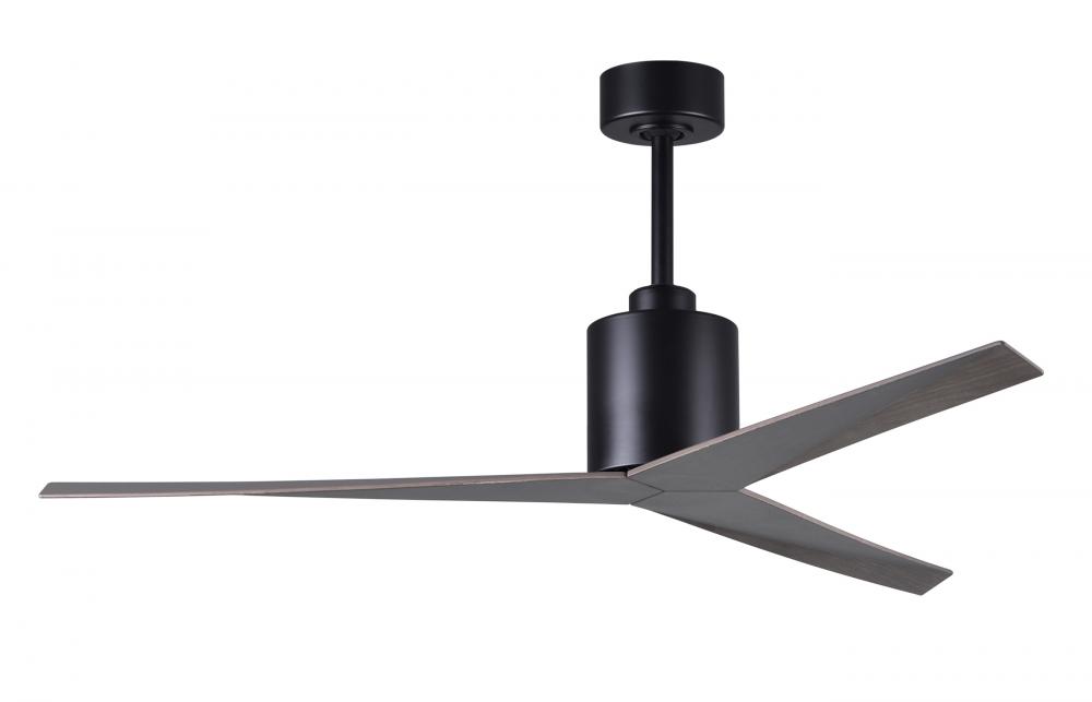 Eliza - Ceiling Fan - Matte Black Finish - Old Oak Tone Blades
