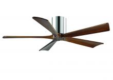 Matthews Fan Company IR5H-CR-WA-52 - Irene - 5H - Polished Chrome - Walnut Tone Blades - 52" Blades