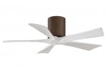 Matthews Fan Company IR5H-WN-MWH-42 - Irene - 5H - Walnut Tone - Matte White Blades - 42" Blades