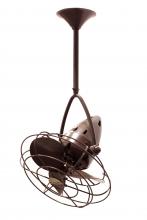 Matthews Fan Company JD-BZZT-MTL - Jarold Direcional ceiling fan in Bronzette finish with metal blades.