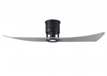 Matthews Fan Company LW-BK-BW - Lindsay - Ceiling Fan - Integrated LED - Matte Black Finish - Barn Wood Tone Blades
