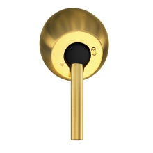 Matthews Fan Company SlantMt-BRBR - 1° - 29° Slant Mount for Matthews Gerbar Fans - Brushed Brass Finish