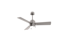 Matthews Fan Company SS-BN-BN-42 - Steven-42 Three Blade Ceiling Fan-Integrated LED-Brushed Nickel Finish-Brushed Nickel Blades