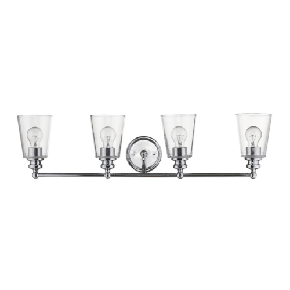 Ceil 4-Light Chrome Vanity