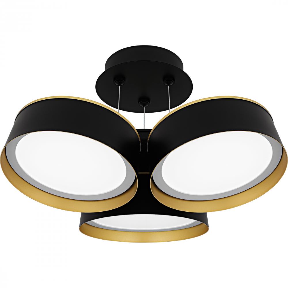 Byrnes Semi-Flush Mount