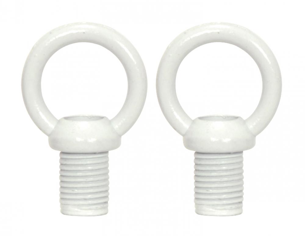 Bath Swag Canopy Kit; White Finish; 5" Diameter; 3- 7/16" Holes; Includes Hardware; 10lbs