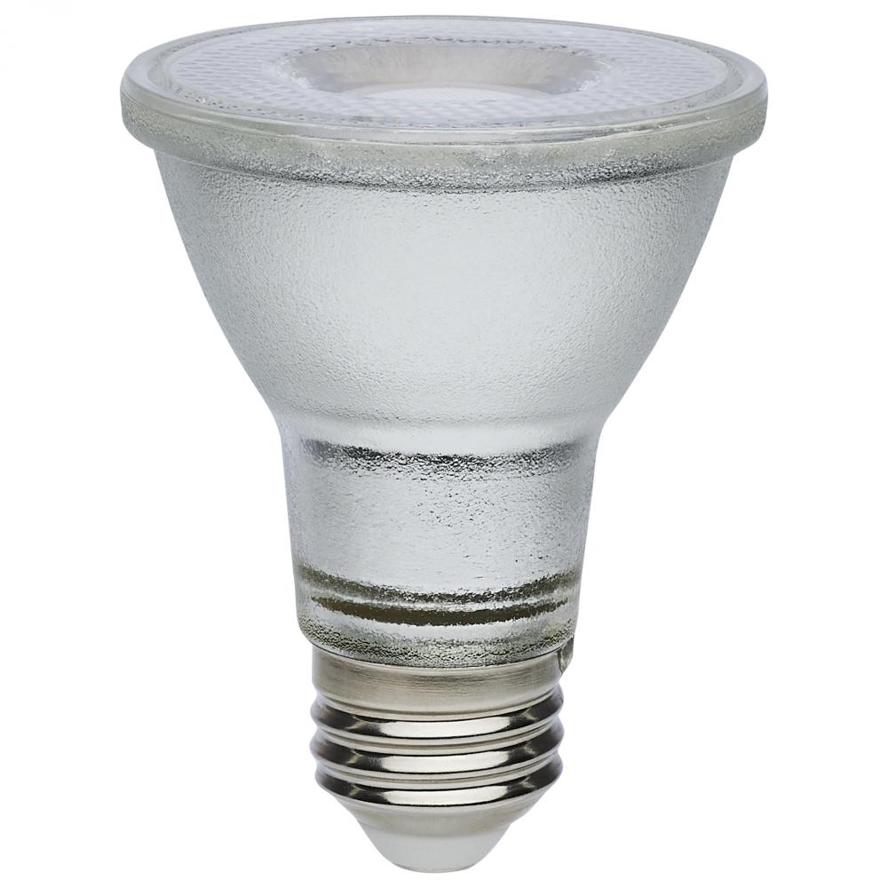 7 Watt Econo LED PAR20; 3000K; 35 Degree Beam Angle; Medium Base; 120-277 Volt; Silver Finish