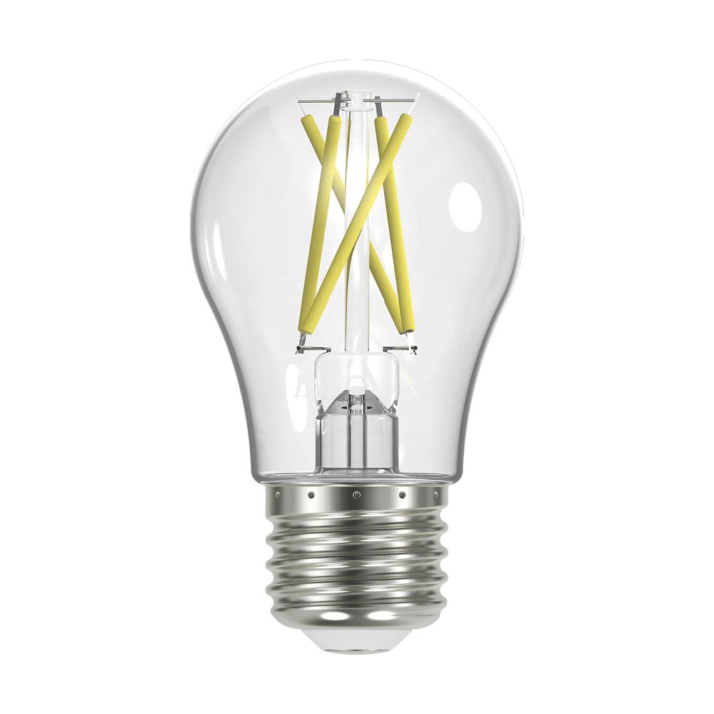 5 Watt A15 LED Filament; Clear; Medium Base; 2700K; 90 CRI; 120 Volt