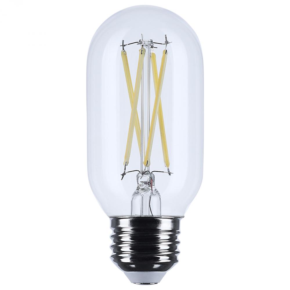 5.5 Watt T14 LED; Medium Base; Clear; 3000K CCT; 120 Volt