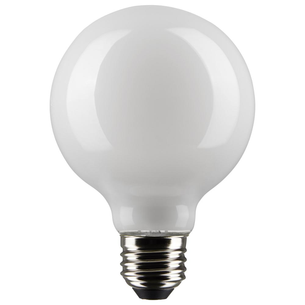 4.5 Watt G25 LED Filament; White; Medium base; 90 CRI; 4000K; 120 Volt