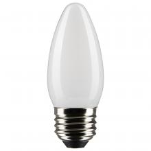 Satco Products Inc. S21287 - 4 Watt B11 LED Filament; Frost; Medium base; 90 CRI; 2700K; 120 Volt