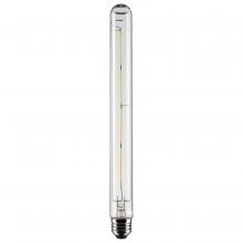 Satco Products Inc. S21358 - 8 Watt T9 LED Filament; Clear; Medium base; 90 CRI; 2700K; 120 Volt