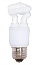Satco Products Inc. S7263 - 5 Watt; Mini Spiral Compact Fluorescent; 5000K; 82 CRI; Medium base; 120 Volt