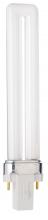 Satco Products Inc. S8306 - 9 Watt; pin-based Compact Fluorescent; 2700K; 82 CRI; G23 base