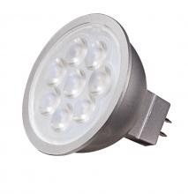 Satco Products Inc. S9493 - 6.5 Watt; LED MR16 LED; 4000K; 25 deg. Beam Angle; GU5.3 base; 12 Volt AC/DC