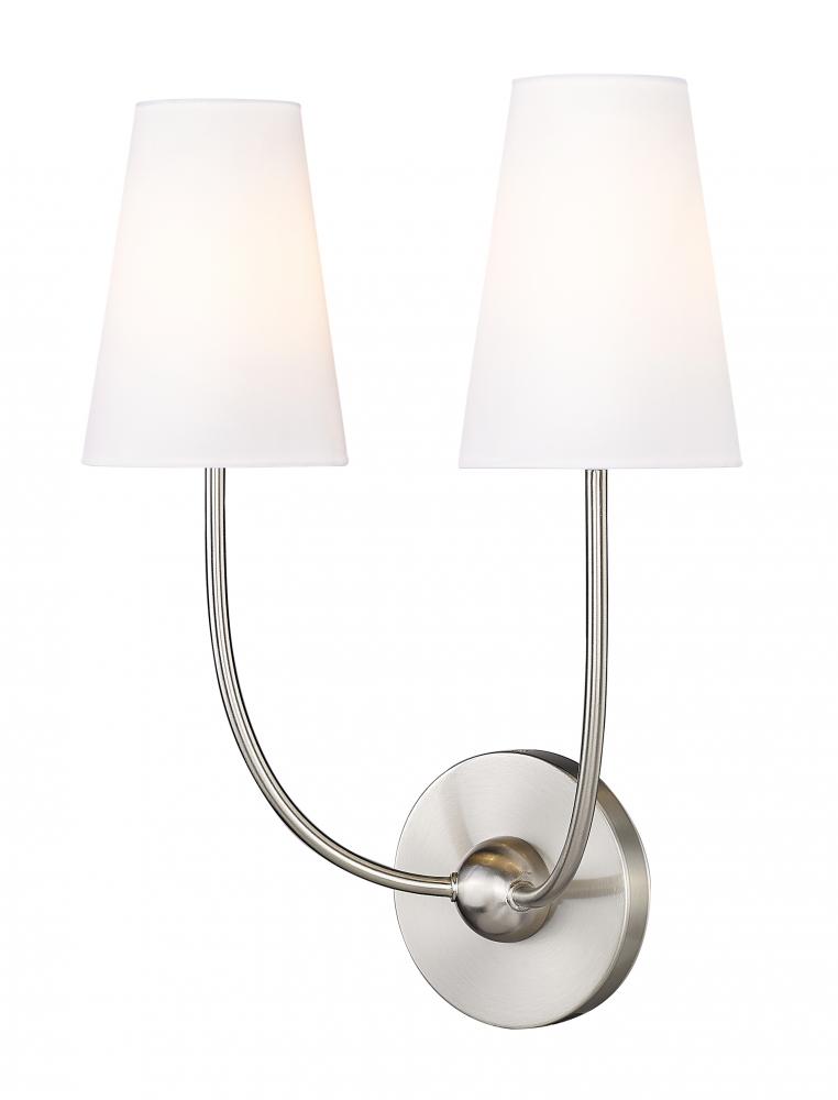 2 Light Wall Sconce