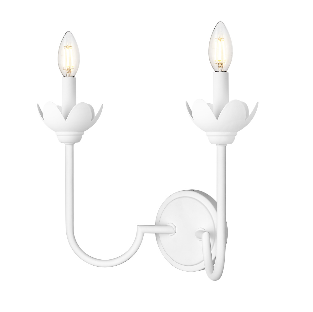 2 Light Wall Sconce