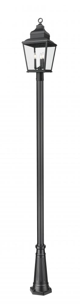 3 Light Outdoor Post Mounted Fixture