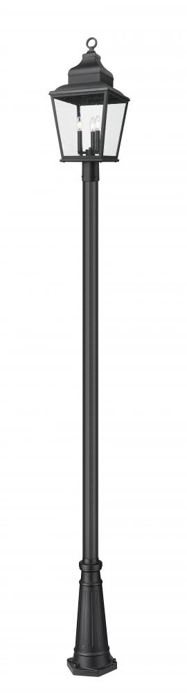 3 Light Outdoor Post Mounted Fixture