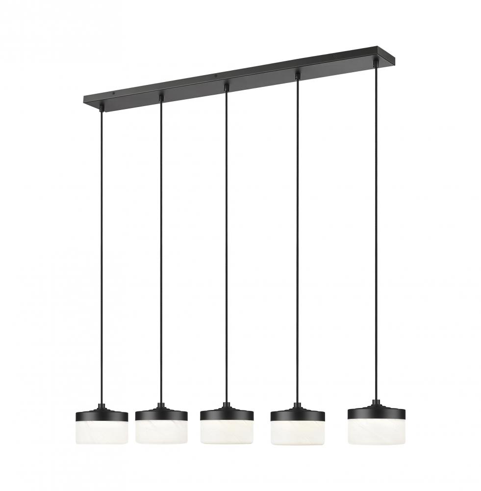 5 Light Linear Chandelier