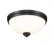 Z-Lite 443F3-MB - 3 Light Flush Mount