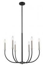 Z-Lite 479-6MB-BN - 6 Light Chandelier