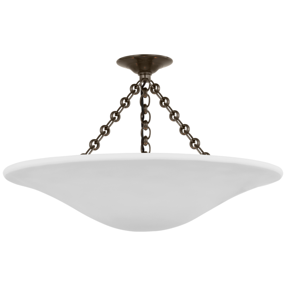 Mollino 24" Semi-Flush Mount
