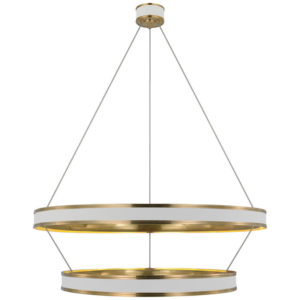 Connery 40" Two-Tier Ring Chandelier
