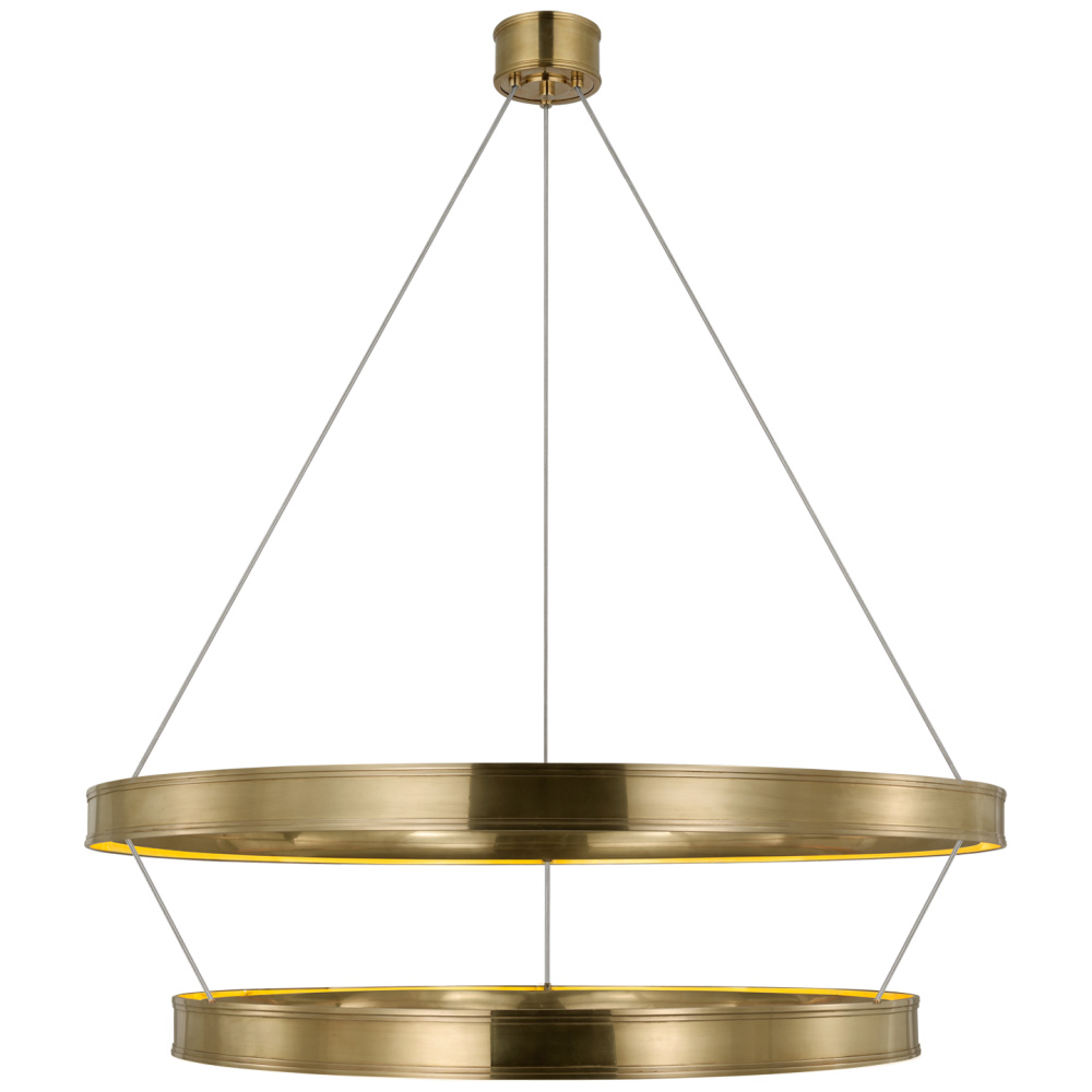 Connery 50" Two-Tier Ring Chandelier