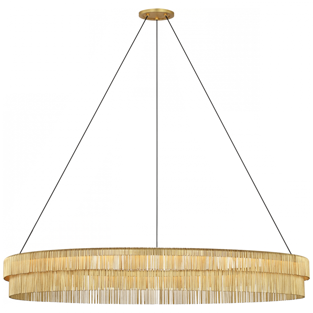 Differo 50" Layered Ring Chandelier