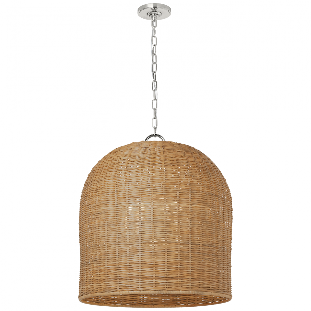 Nancy 25" Woven Hanging Shade